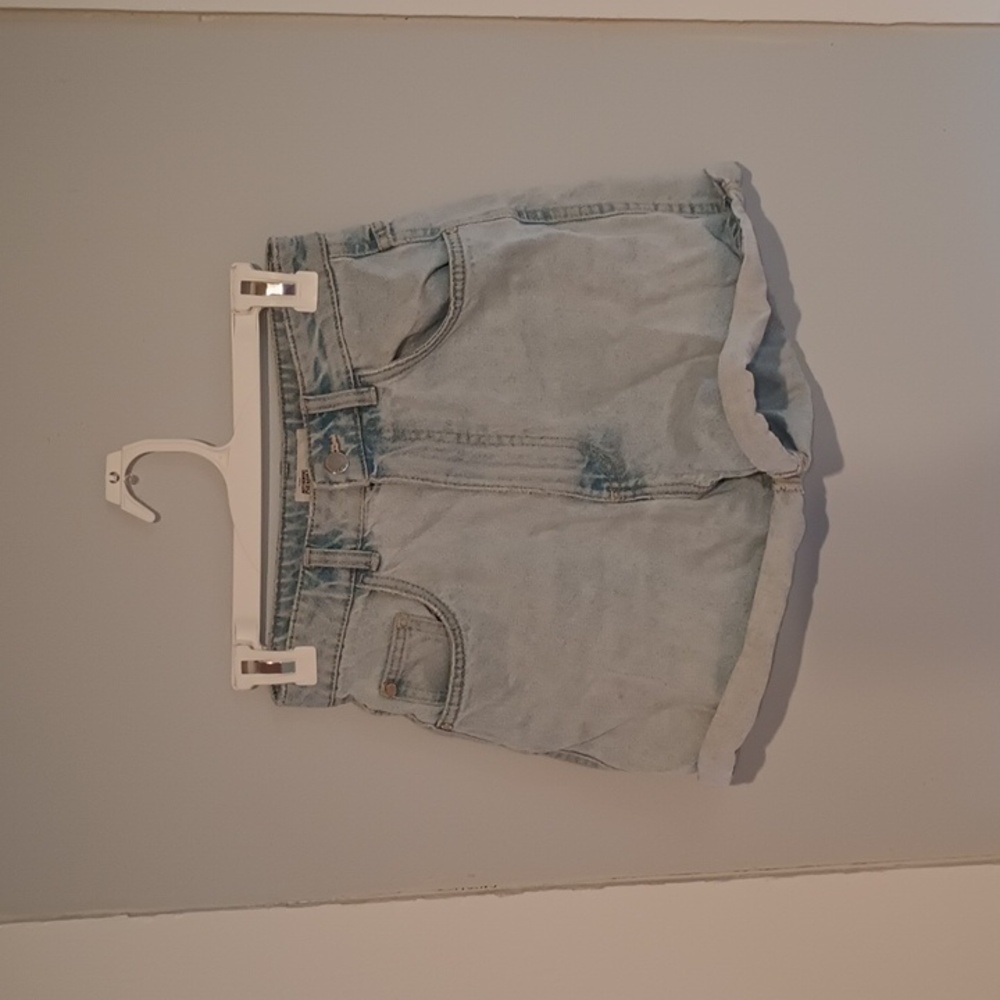 Zara High Waisted Denim Shorts